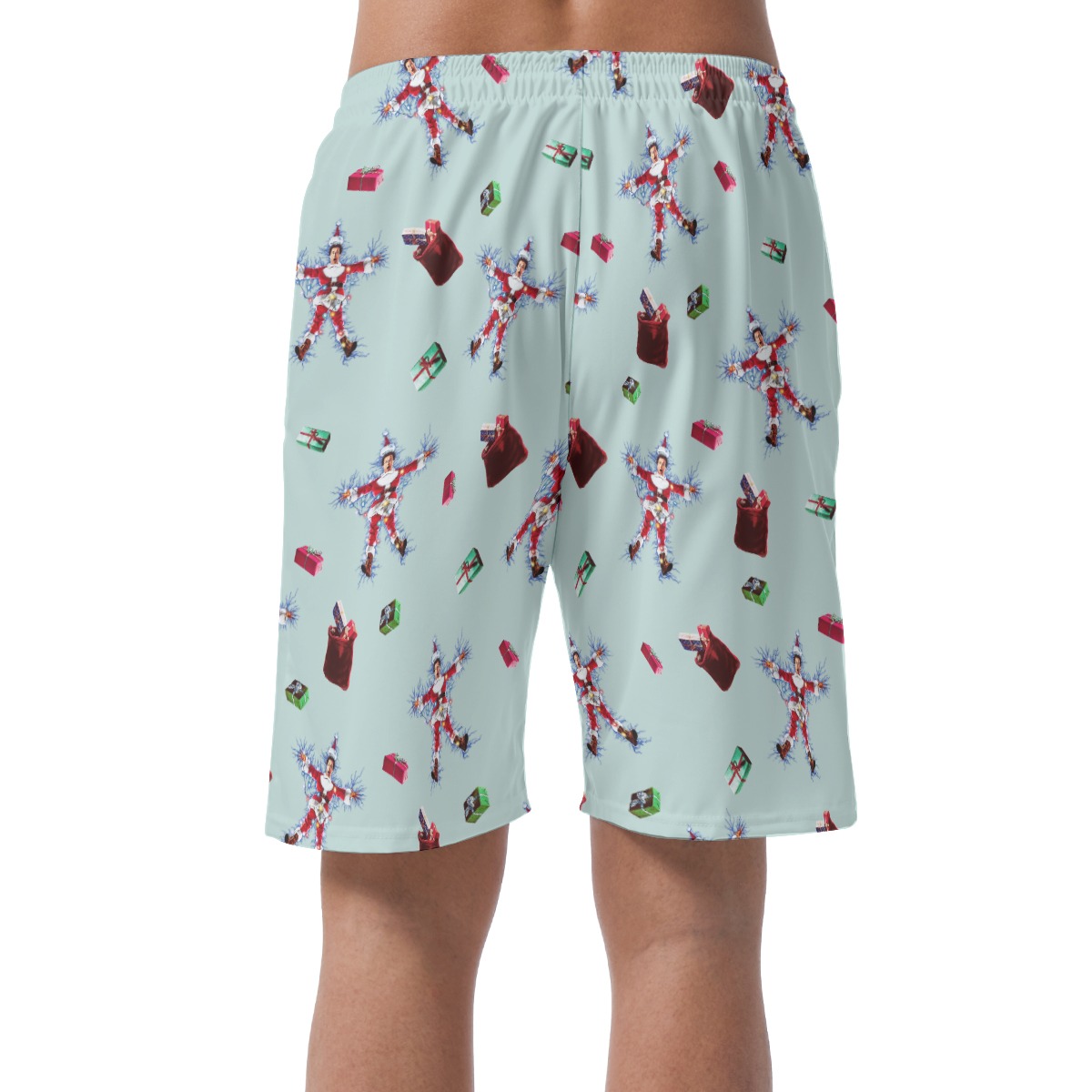 National Lampoon's Christmas Vacation Clark Hawaiian Board Shorts For Men