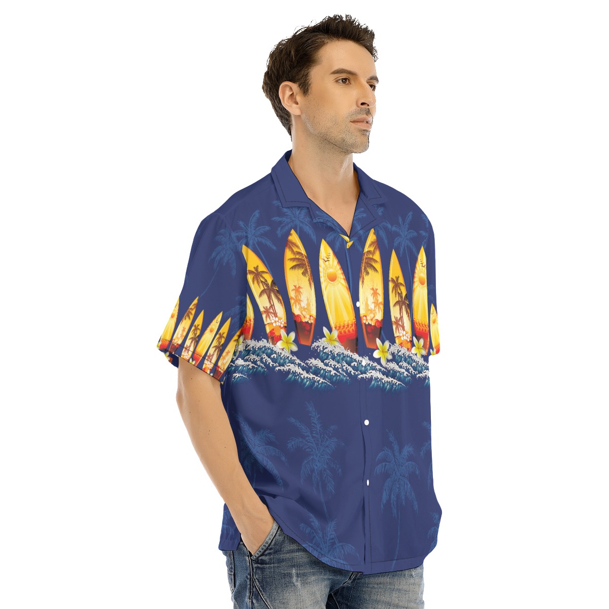 Surfboard Hawaiian Shirt