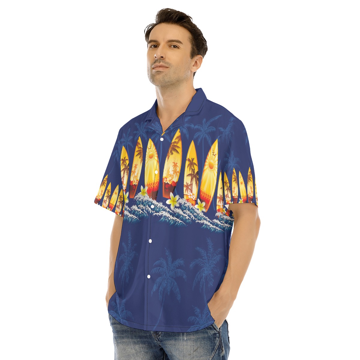 Surfboard Hawaiian Shirt