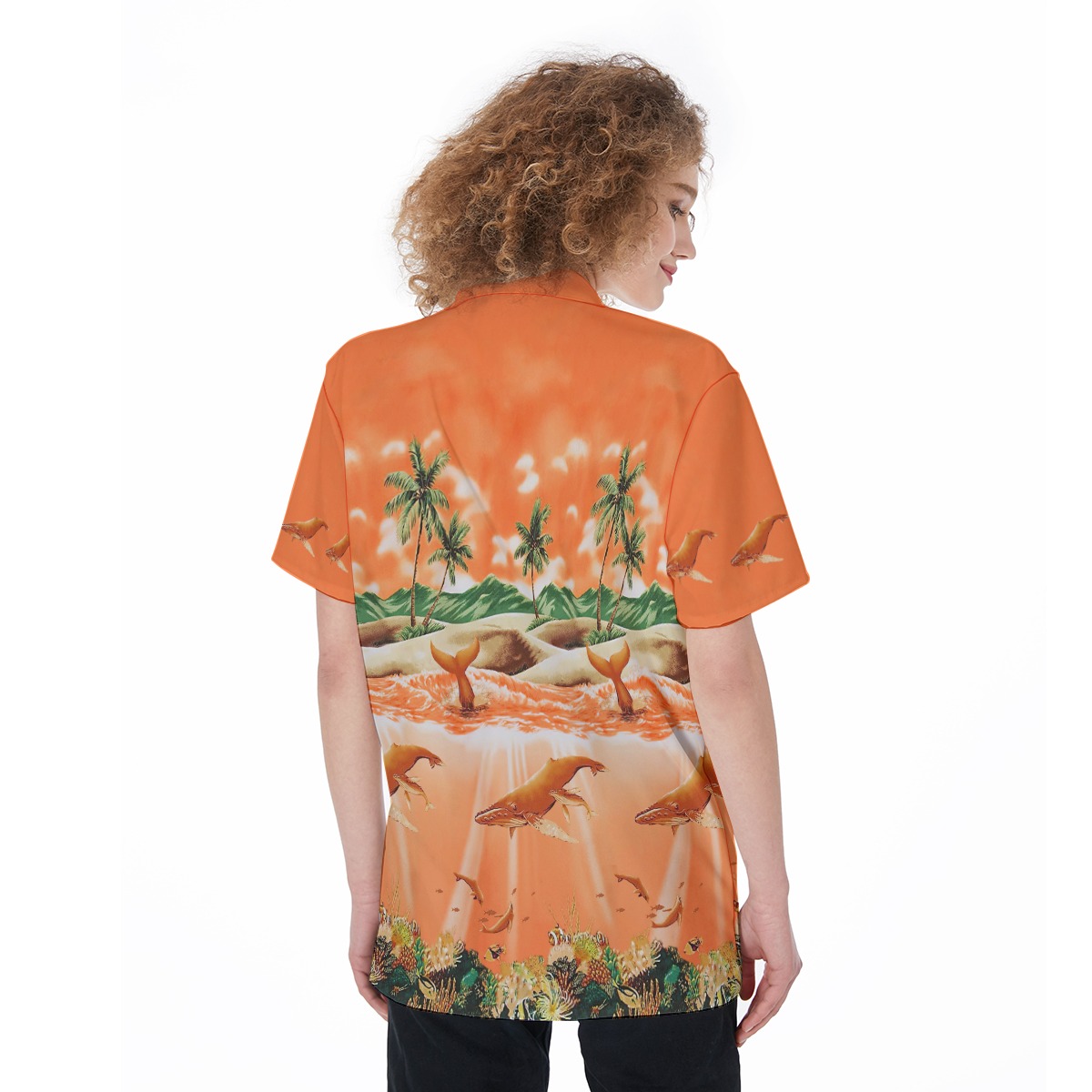 Tropical Sea Life Hawaiian Shirt