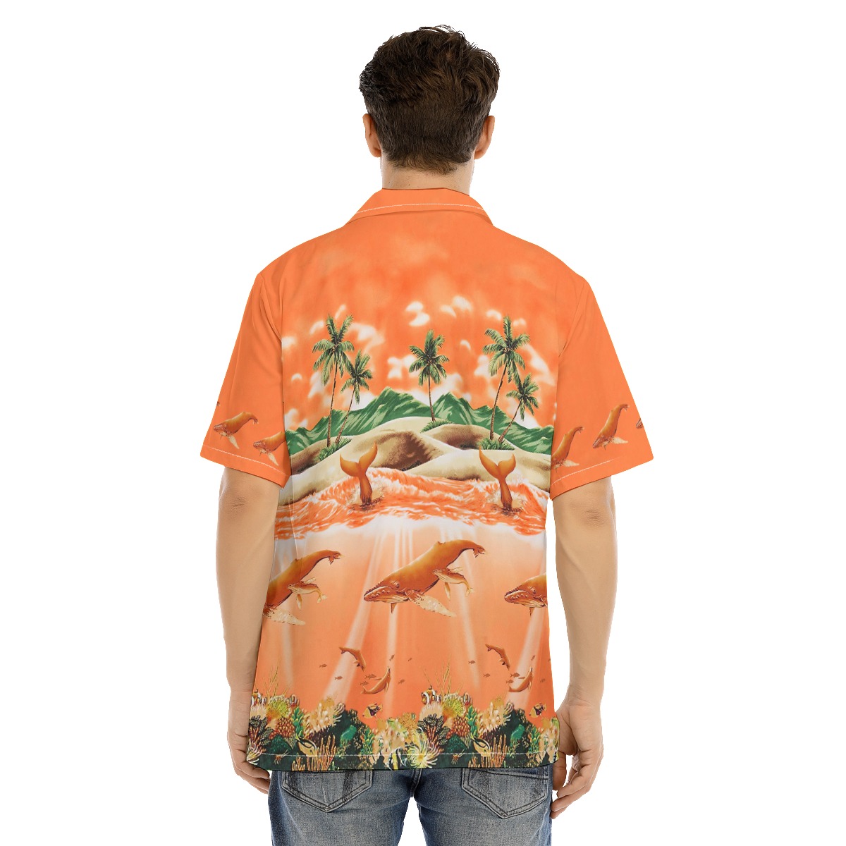 Sea Life Hawaiian Shirt For Men