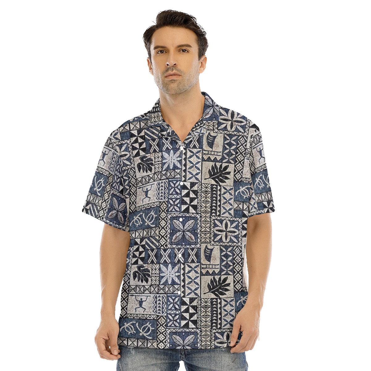 Honu Tapa Hawaiian Shirt - variant image 1