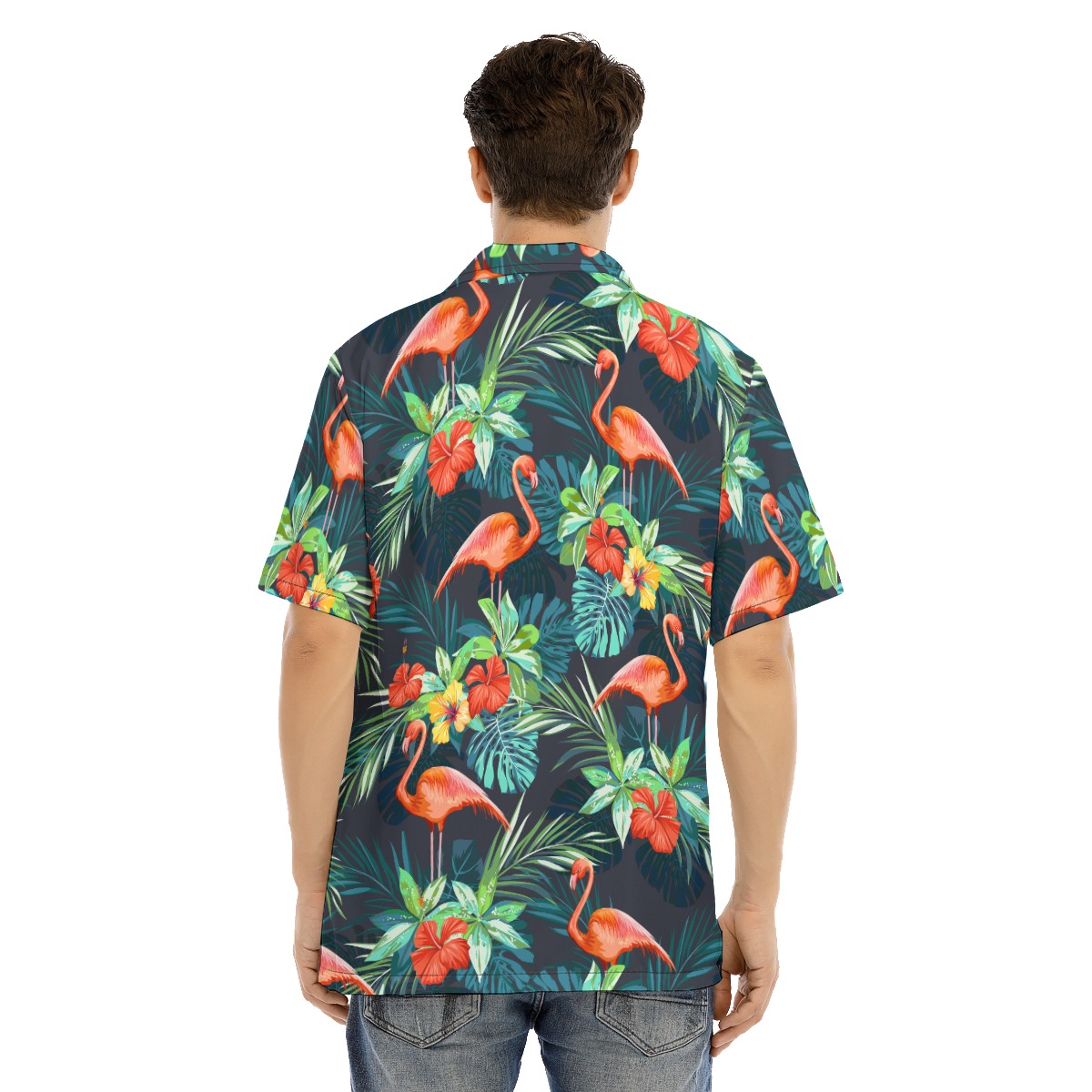 Flamingo Tropical Hawaiian Shirt