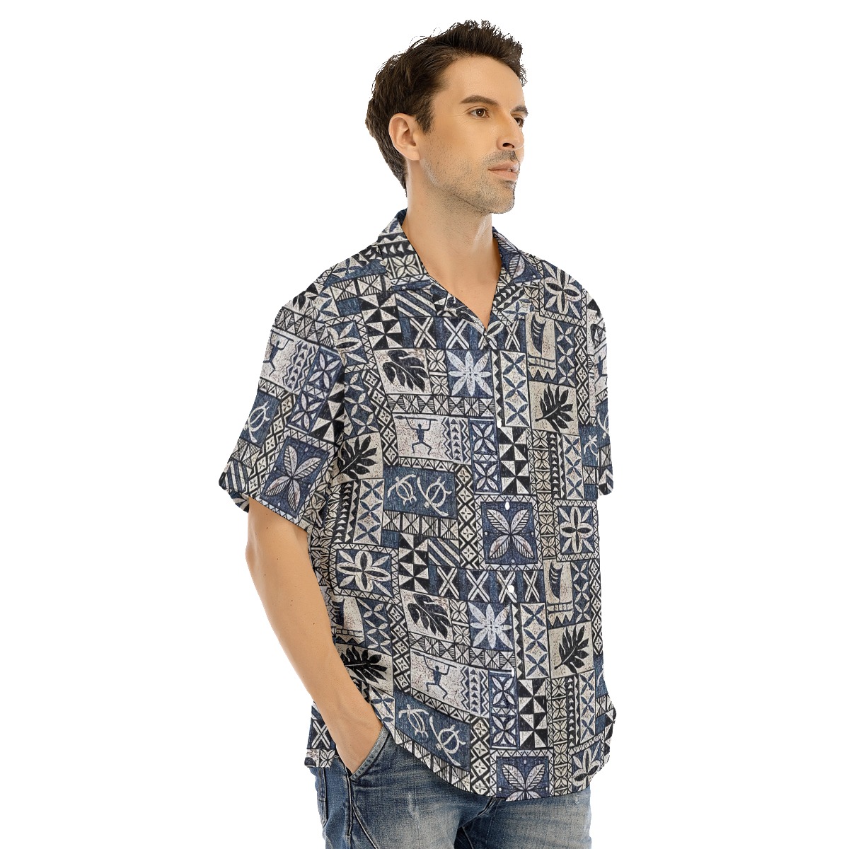 Honu Tapa Hawaiian Shirt