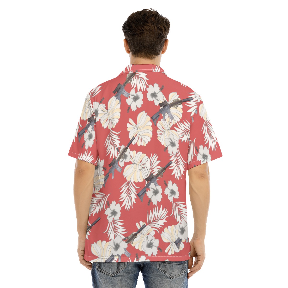 Gun Mk18 Tactical Hawaiian Shirt