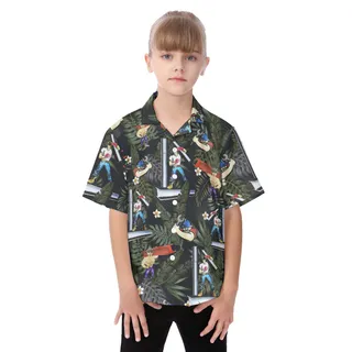 Ironworker Button Up Shirt For Kids
