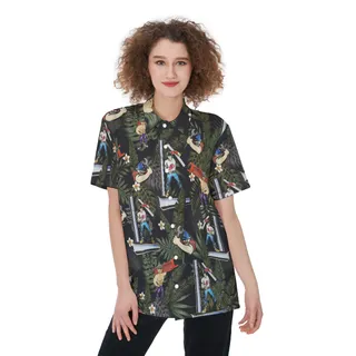 Ironworker Aloha Shirt For Women