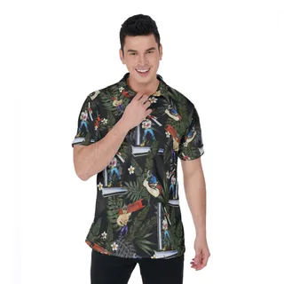Ironwworker Polo Hawaiian Shirt