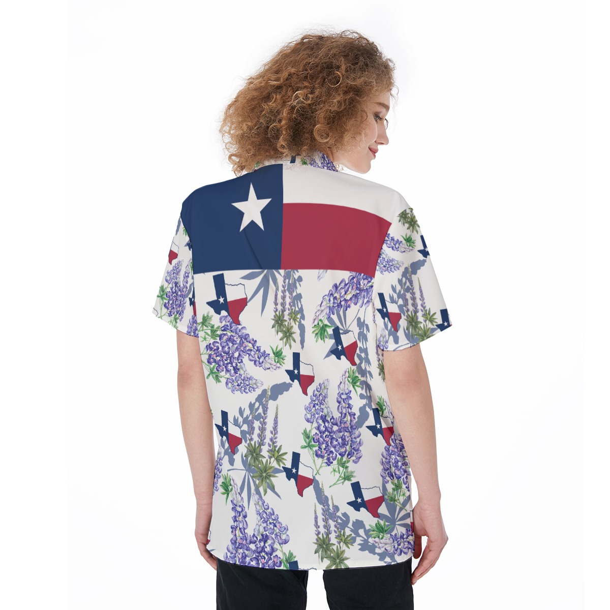 Texas Hawaiian Shirt For Women