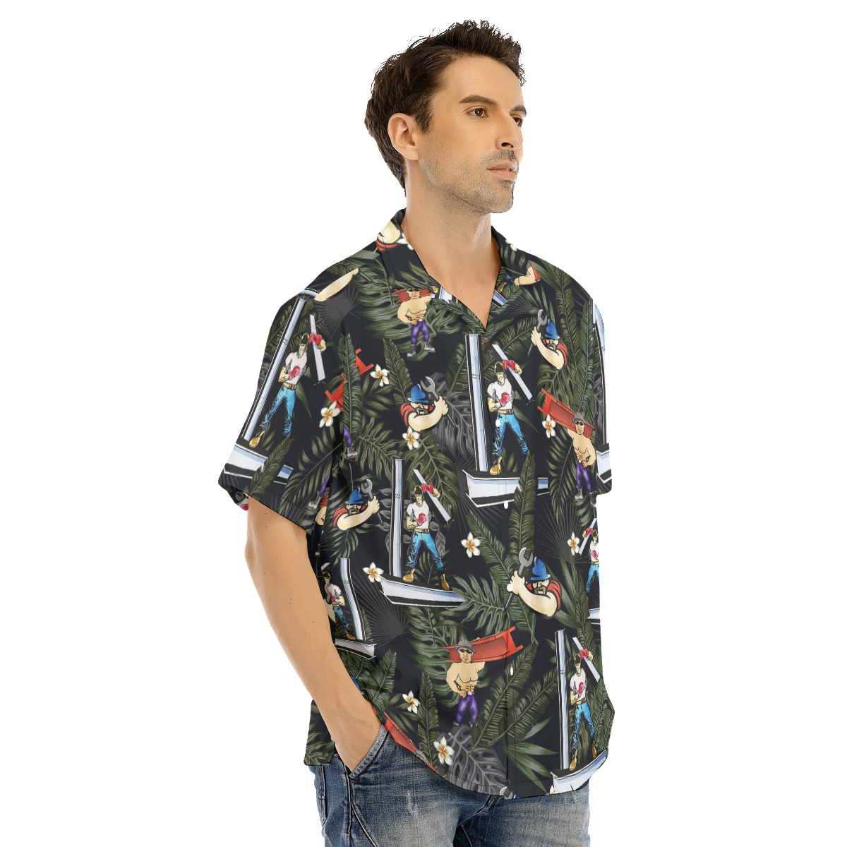 Ironworker Hawaiian Shirt For Summer