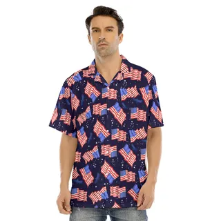 USA Hawaiian Shirt