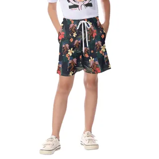 Big Foot Patriotic Swim Trunks For Kids