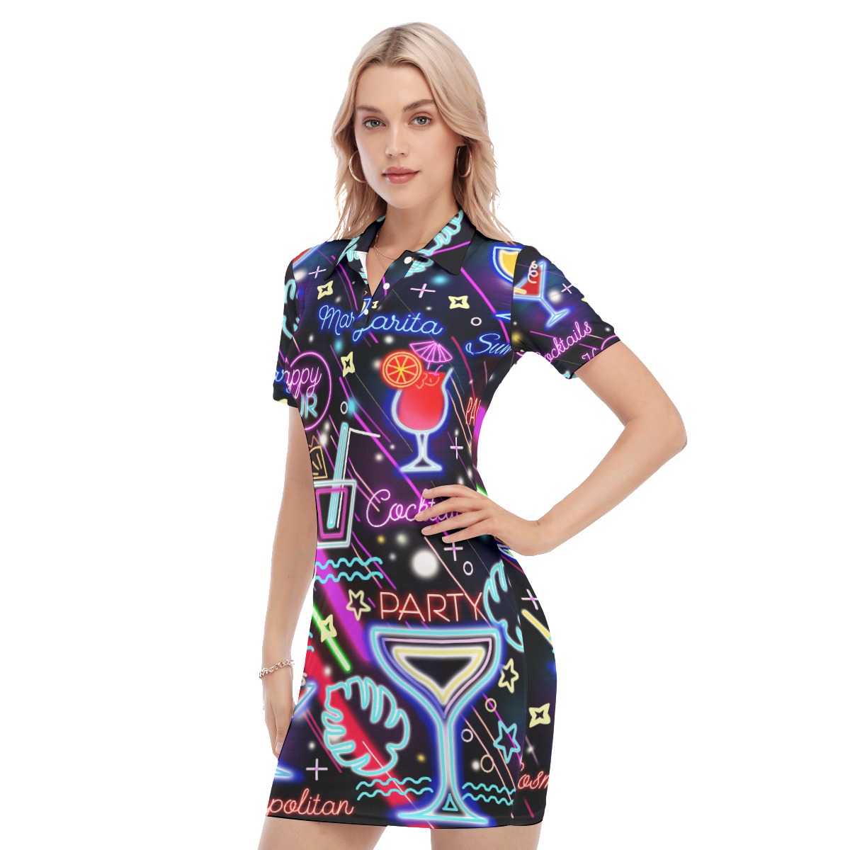 Margarita Night Women's Polo Shirt For Drinking Party