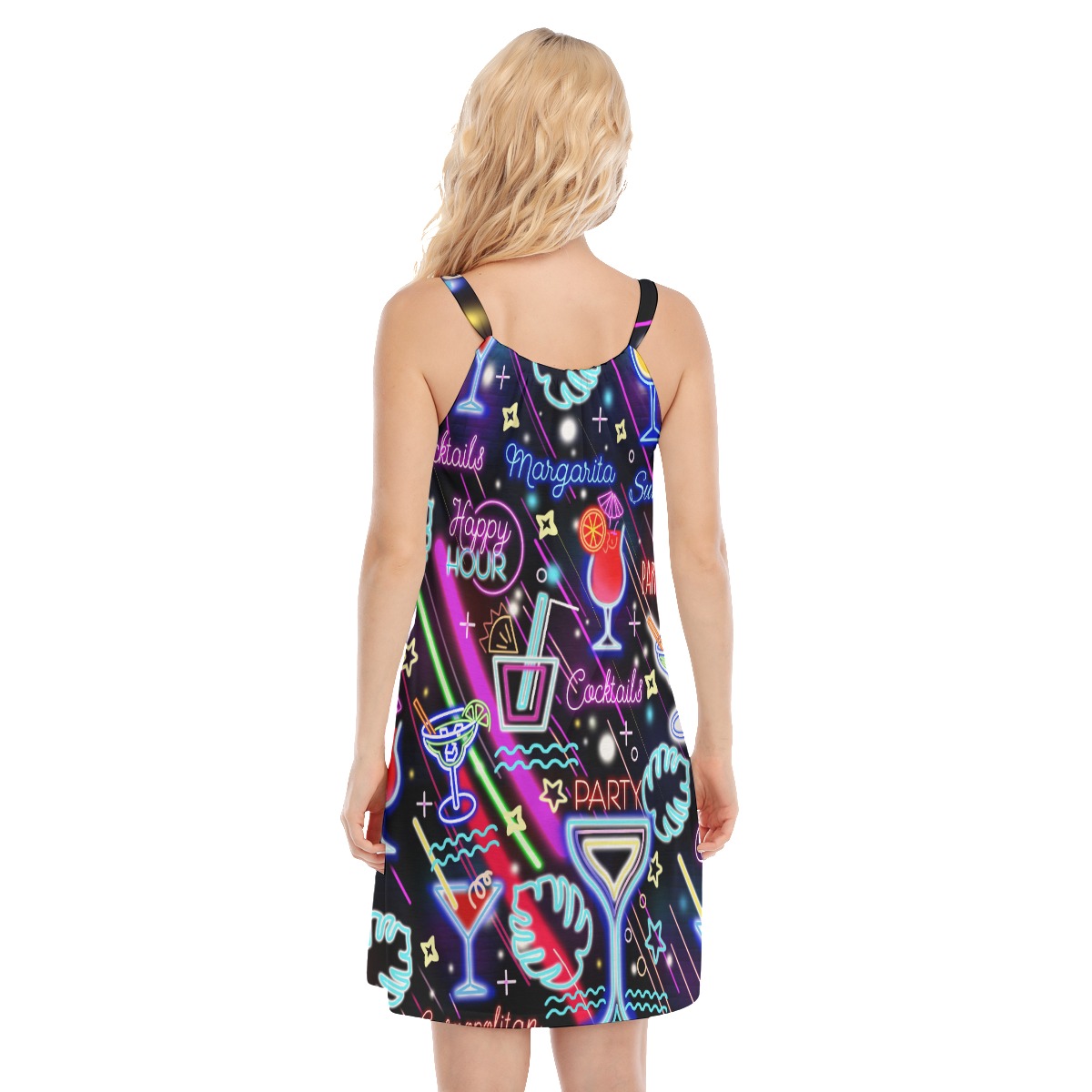 Margarita Cocktail Hawaiian Cami Dress