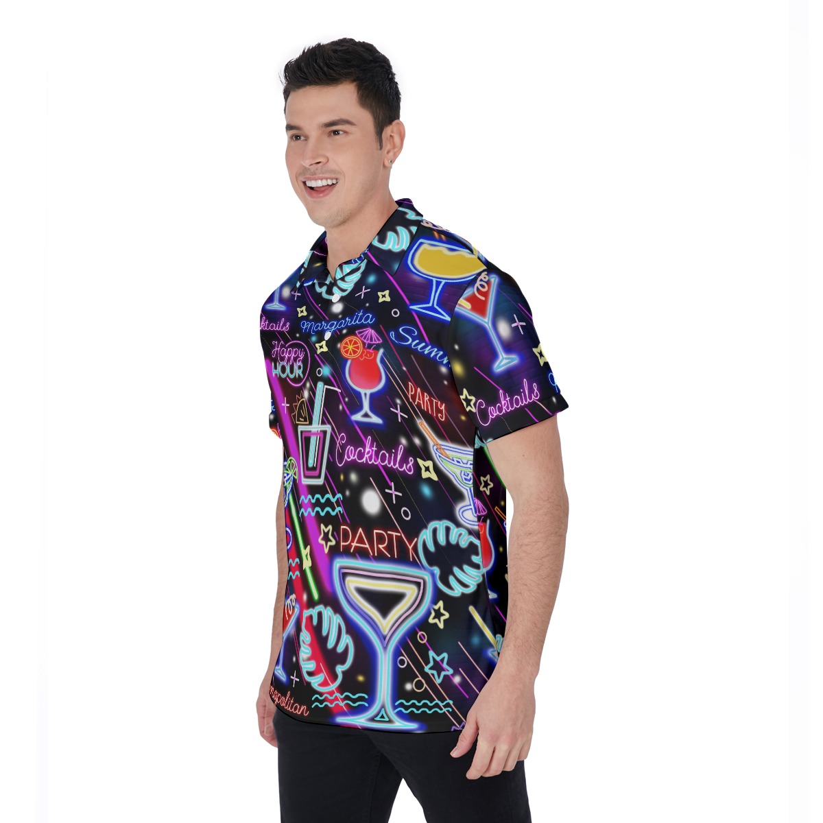 Margarita Cocktail Men's Polo Shirt