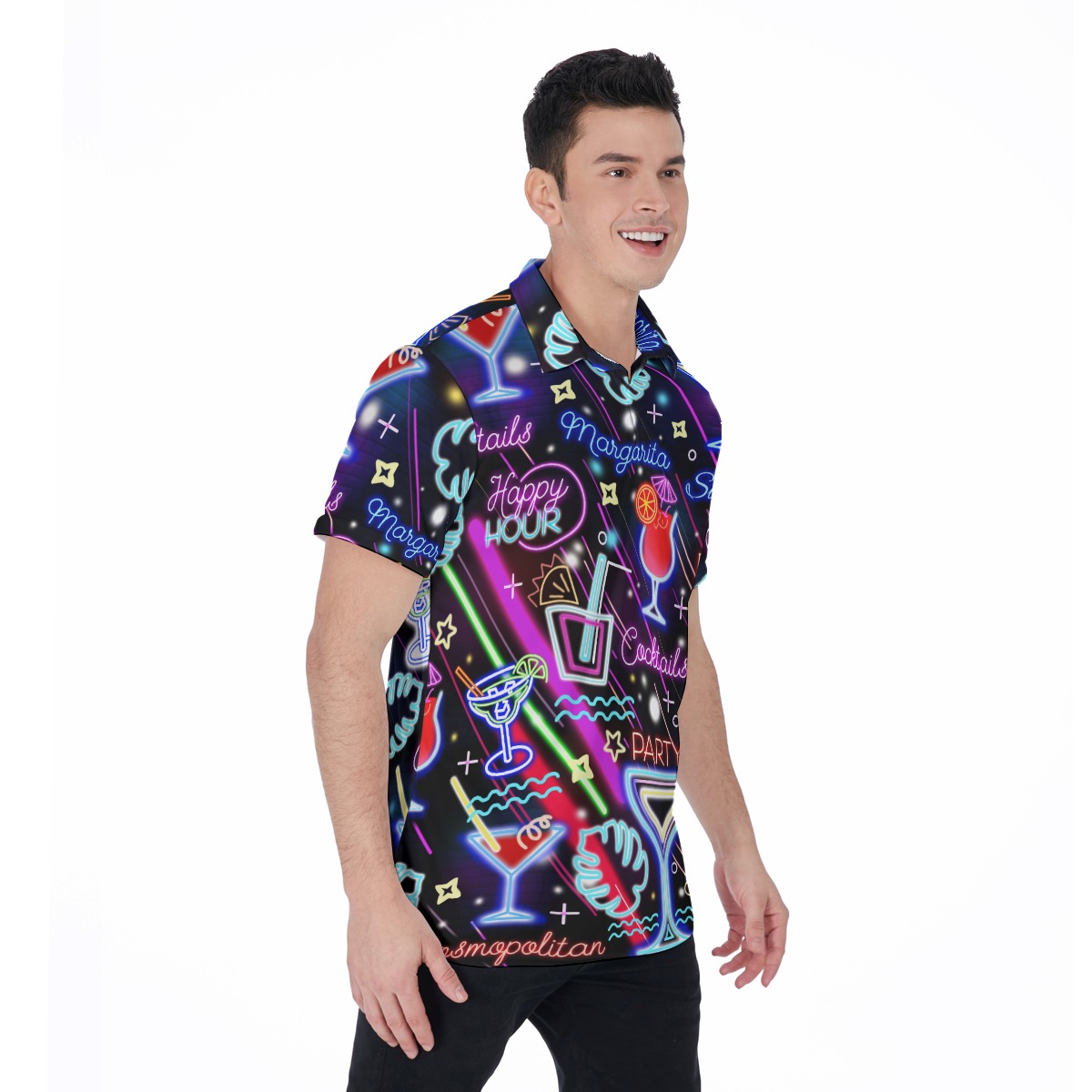Margarita Cocktail Men's Polo Shirt