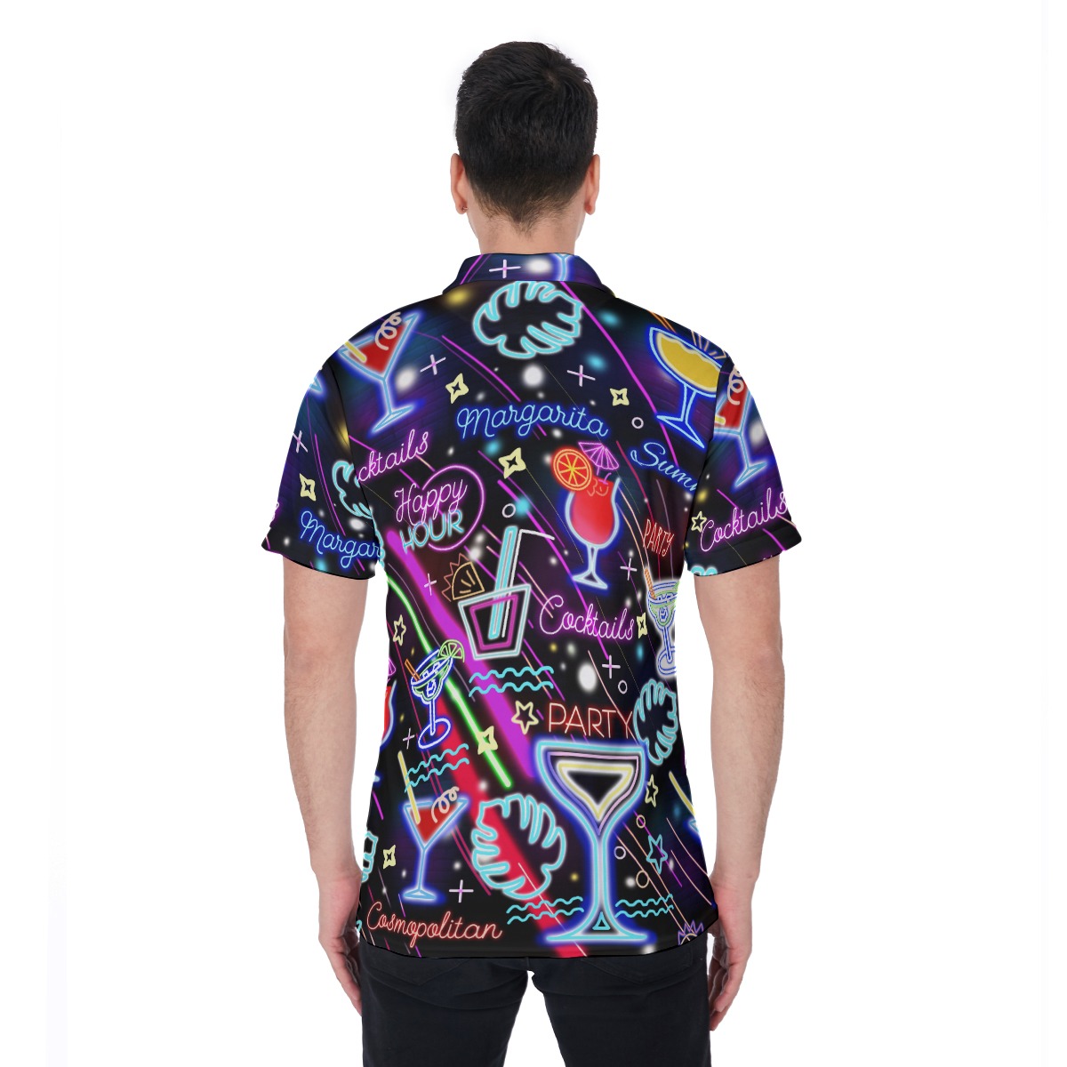 Margarita Cocktail Men's Polo Shirt