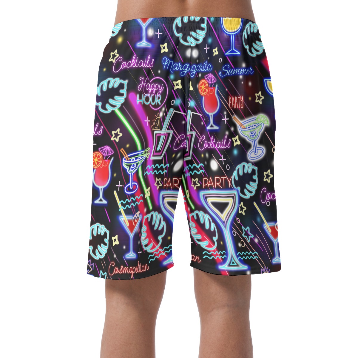 Margarita Cocktail Summer Hawaiian Shorts