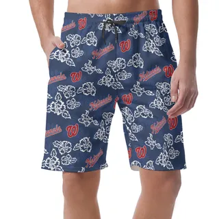 Washington Nationals Hawaiian Men's Shorts