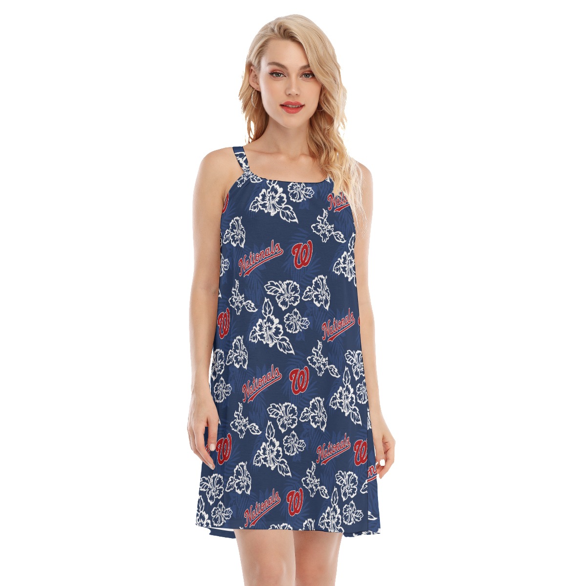 Washington Nationals Hawaiian Cami Dress - variant image 1