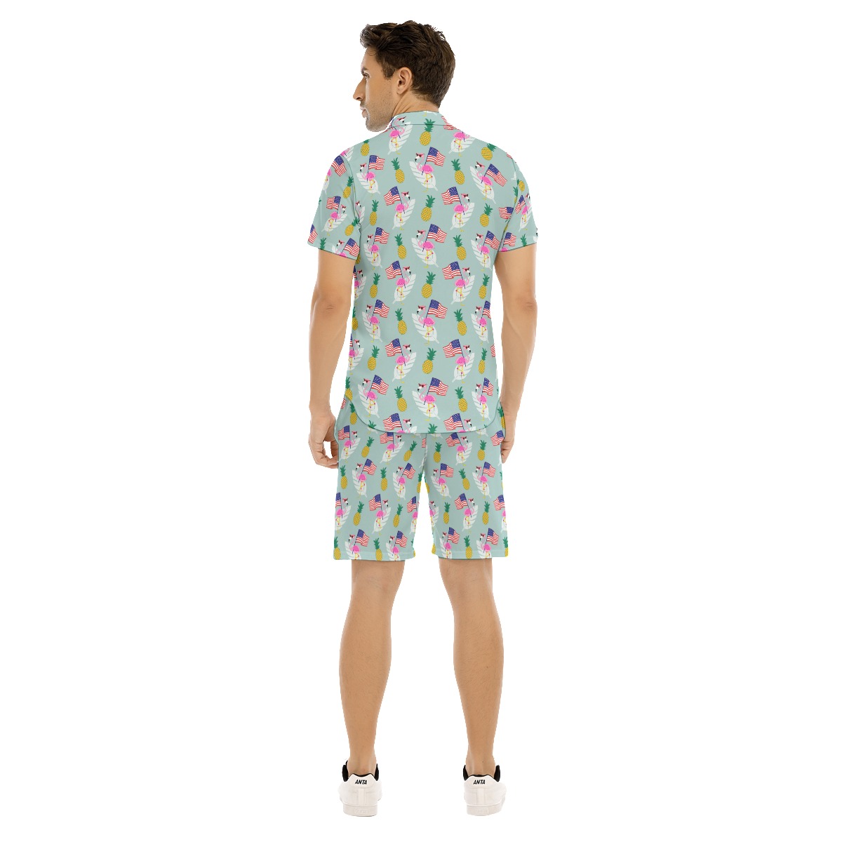 Flamingo Independence 4th Of July Shirt And Shorts