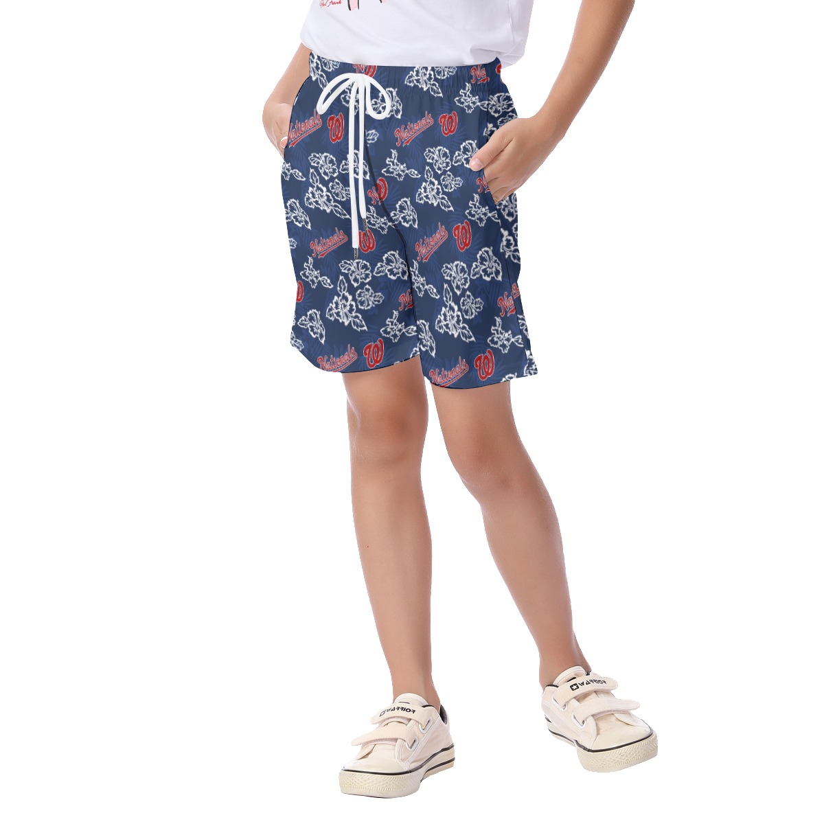 Washington Nationals Hawaiian Shorts For Kids