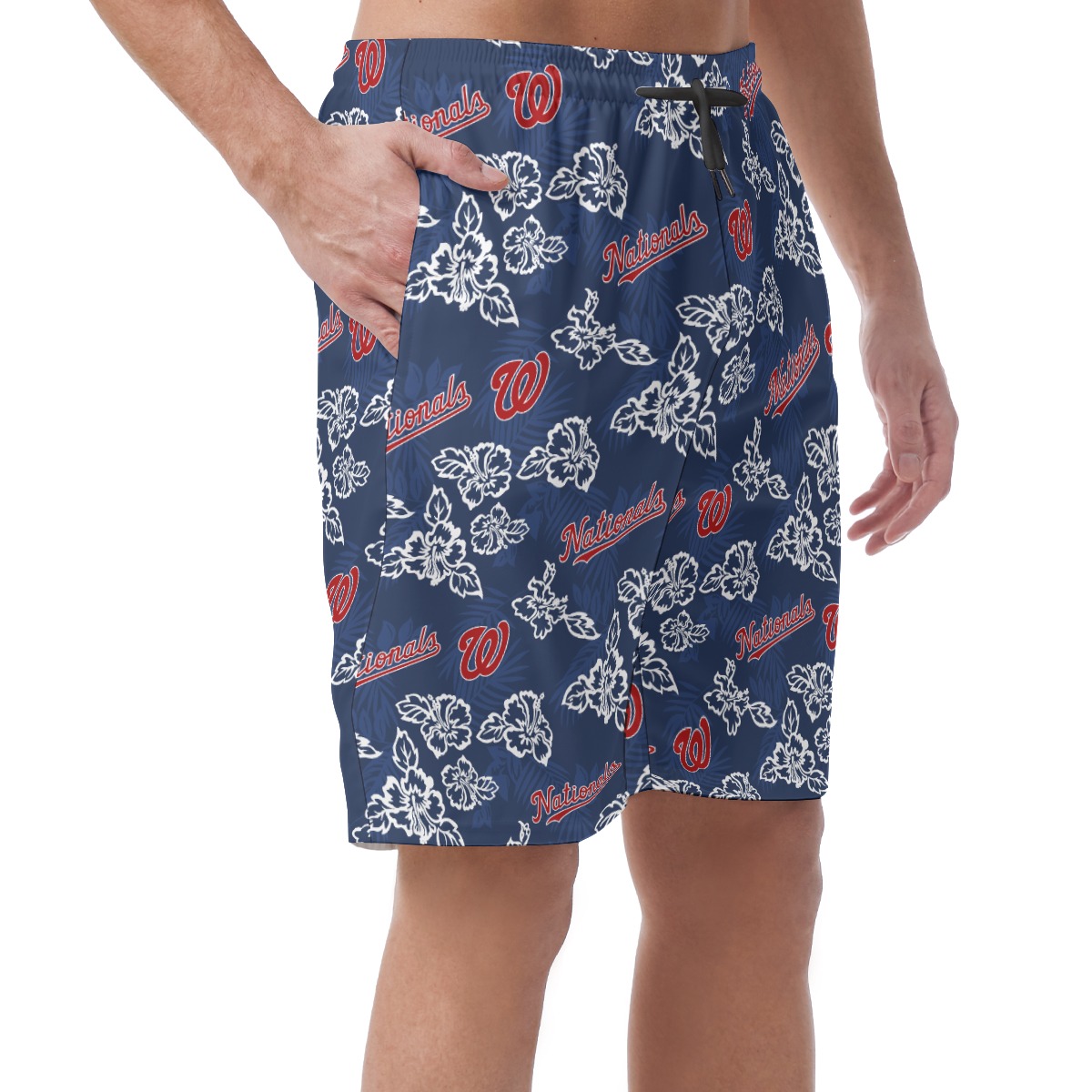Washington Nationals Hawaiian Men's Shorts