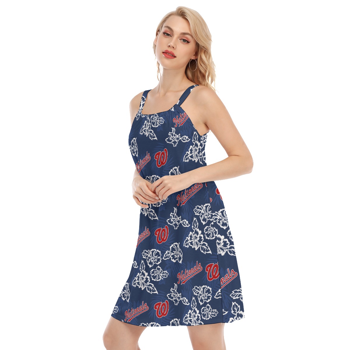 Washington Nationals Hawaiian Cami Dress
