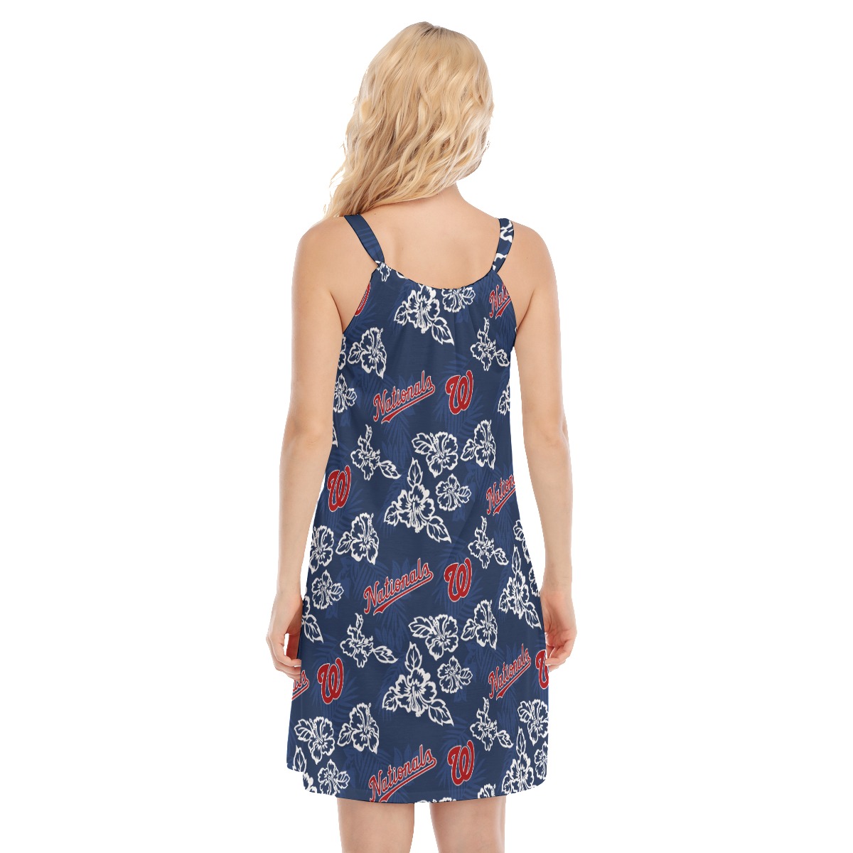 Washington Nationals Hawaiian Cami Dress