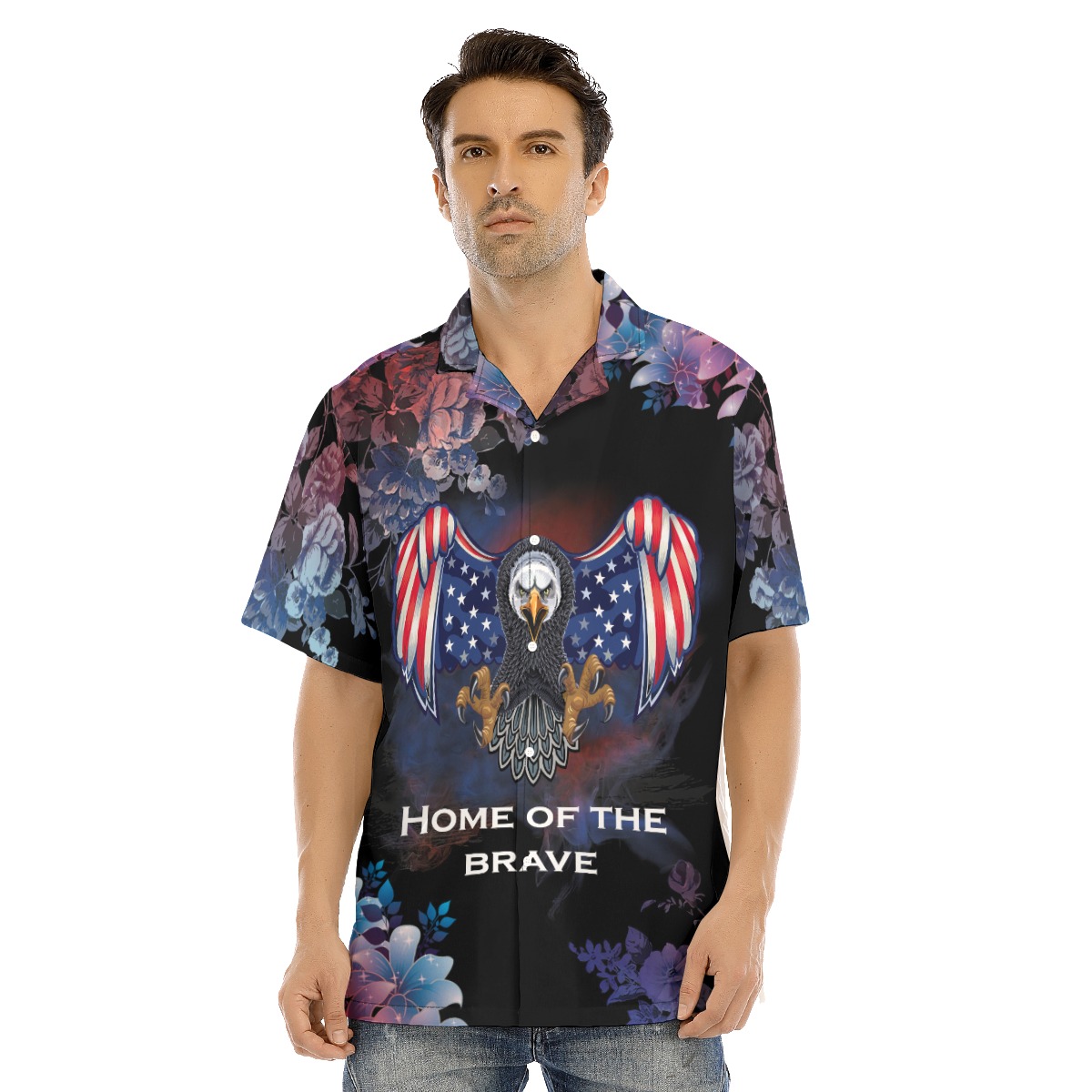 American Eagle Hawaiian Shirt - variant image 1