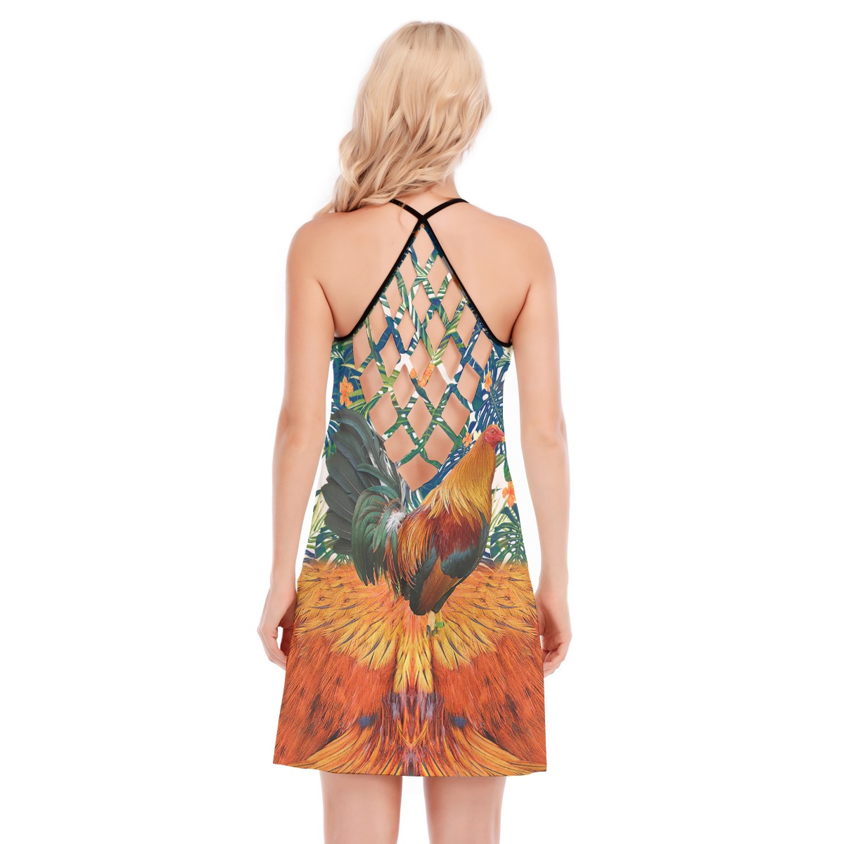Chicken Hawaiian Beach Dress For Summer