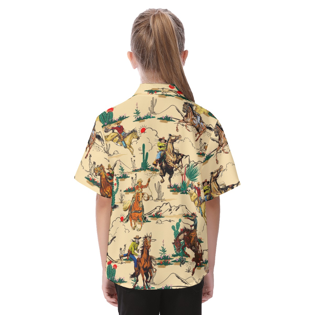 Horse Riding In The Desert Shirt For Kids