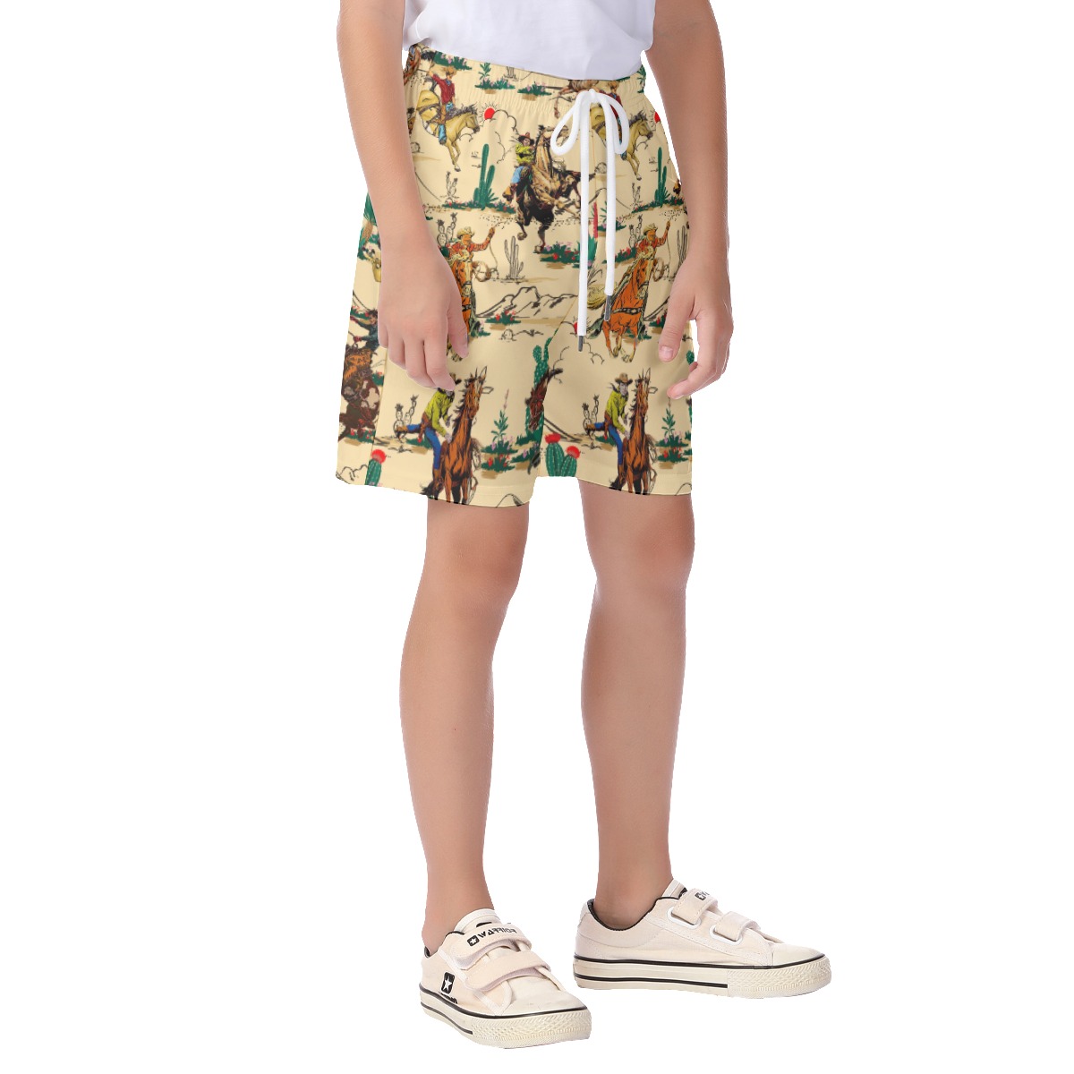 Horse Riding In The Desert Shorts For Kids
