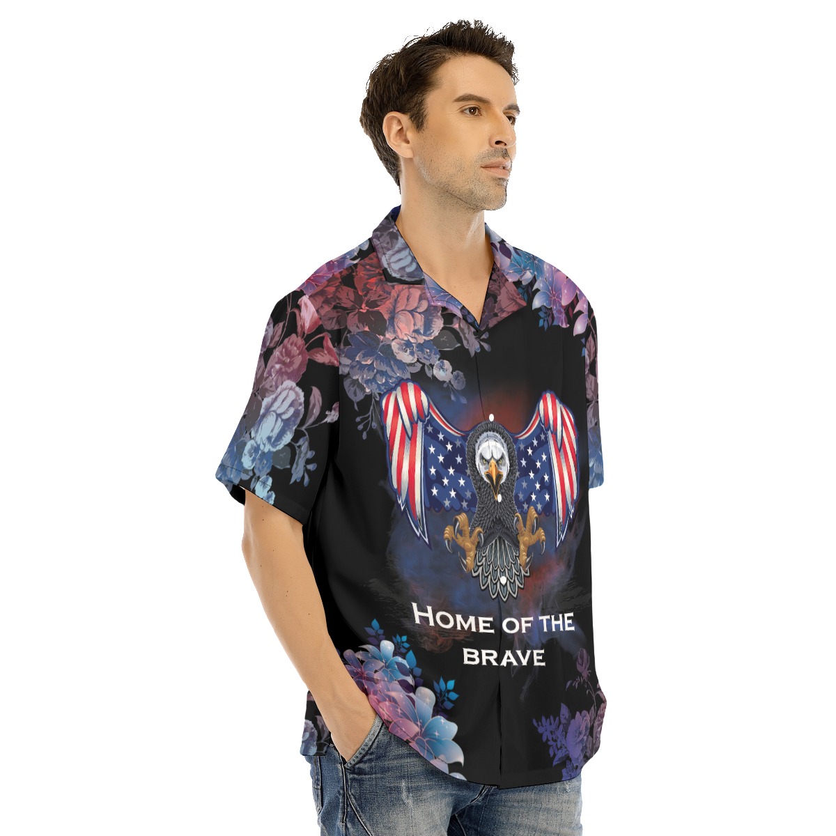 American Eagle Hawaiian Shirt