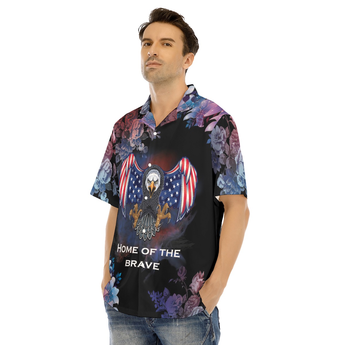 American Eagle Hawaiian Shirt