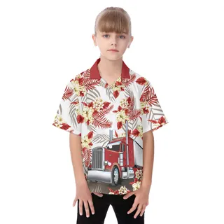 Trucker Tropical Hawaiian Shirt Friday
