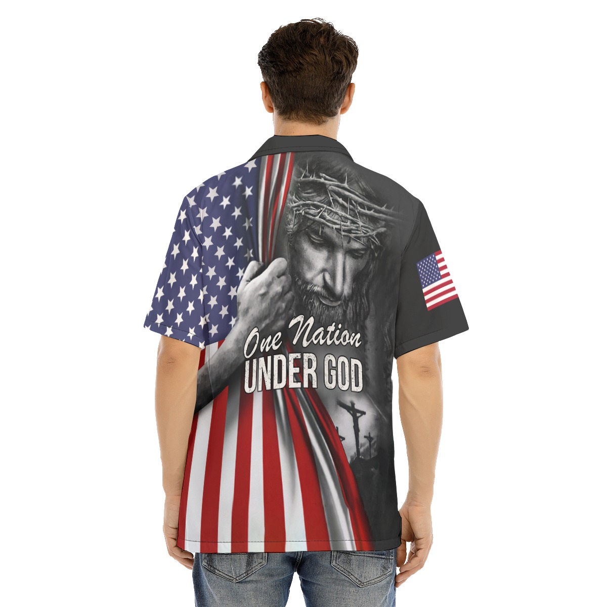 American Under God Hawaiian Shirt