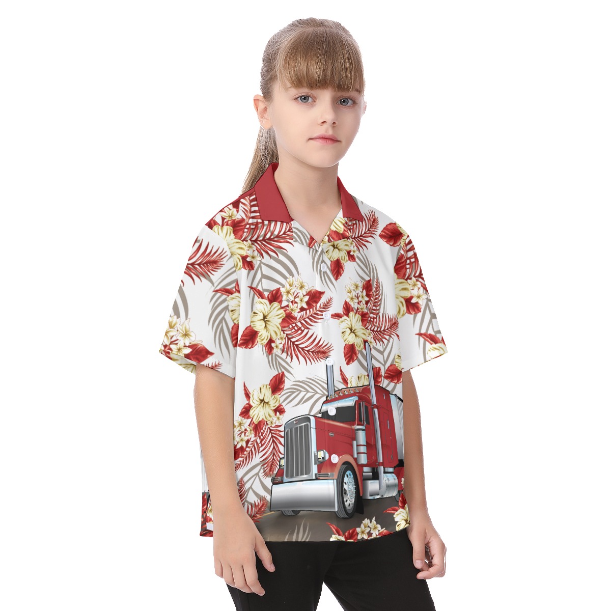 Trucker Tropical Hawaiian Shirt Friday