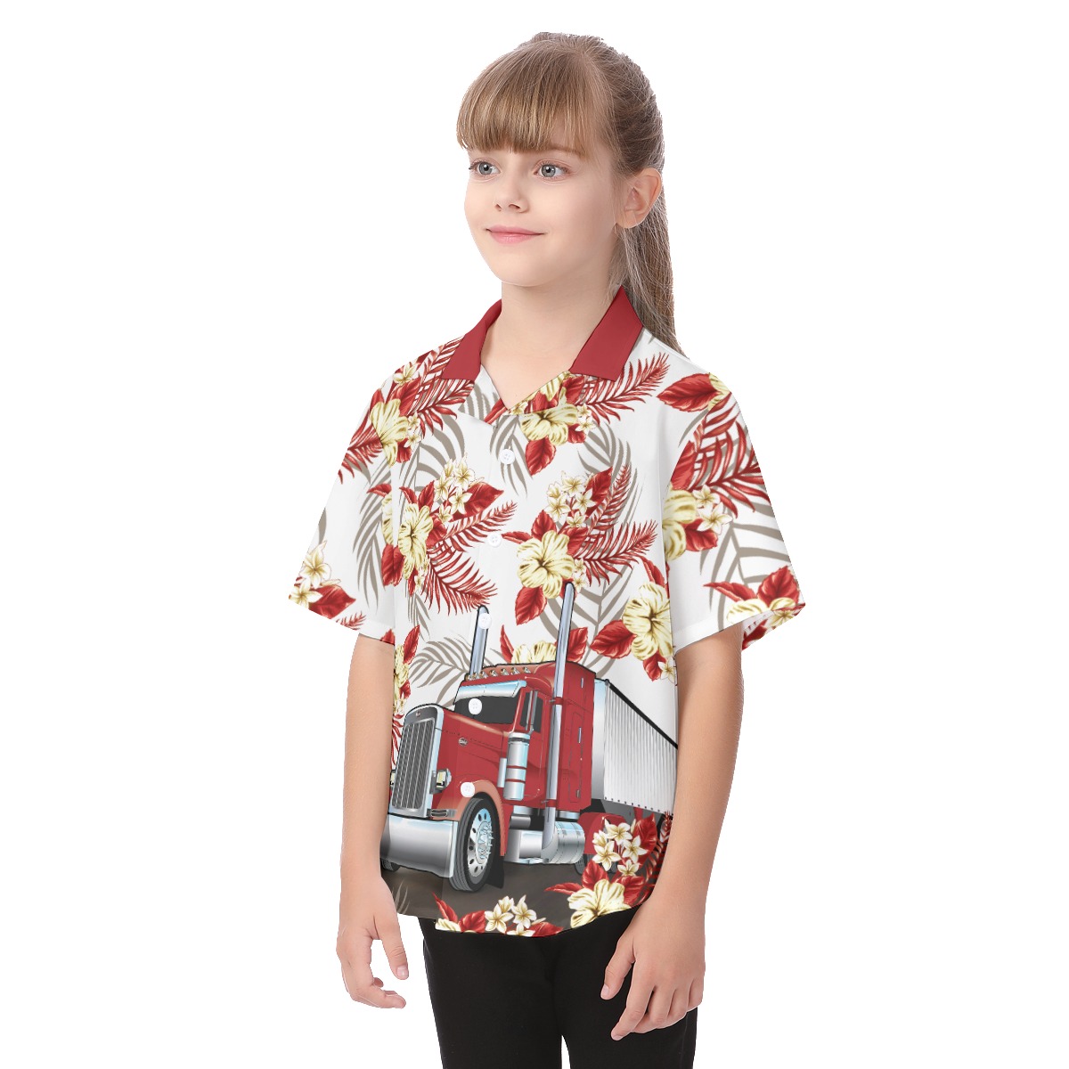 Trucker Tropical Hawaiian Shirt Friday