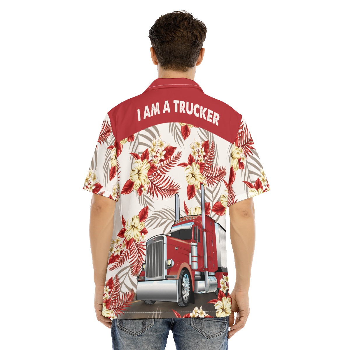Trucker Hawaiian Shirt | Hi Vis Hawaiian Shirt For Trucker