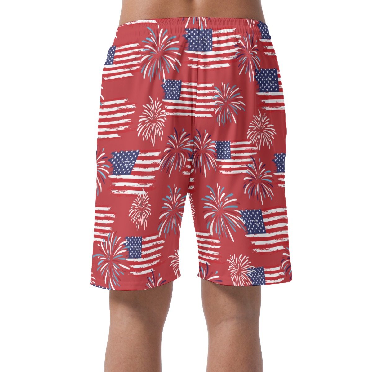 American Patriotic Summer Beach Shorts