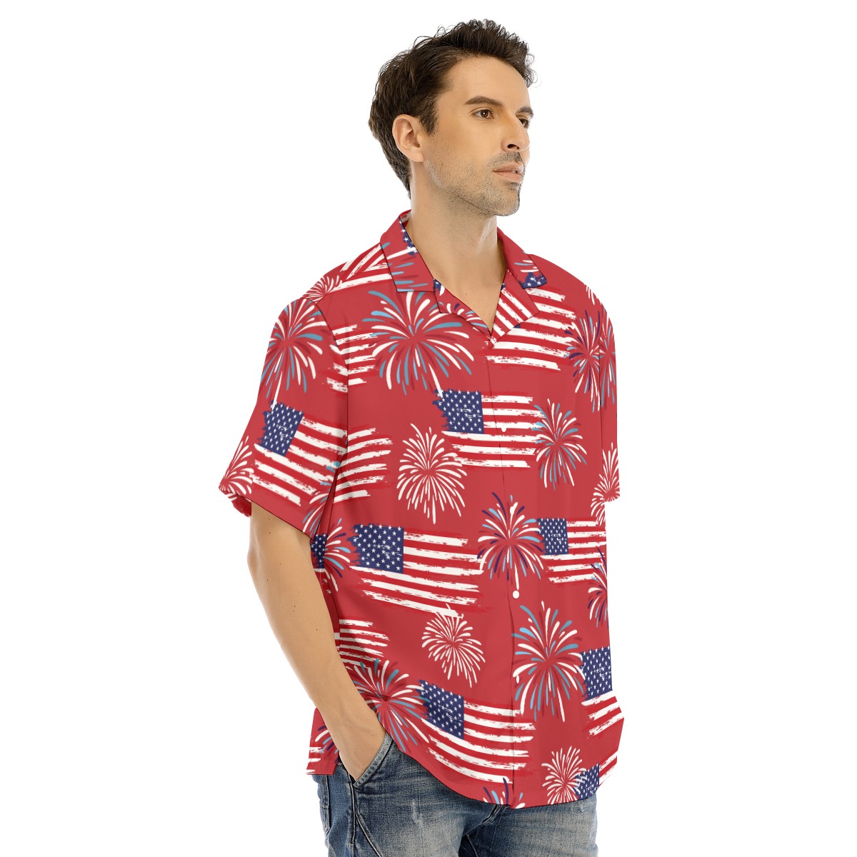 4th Of July Patriotic Hawaiian Shirt