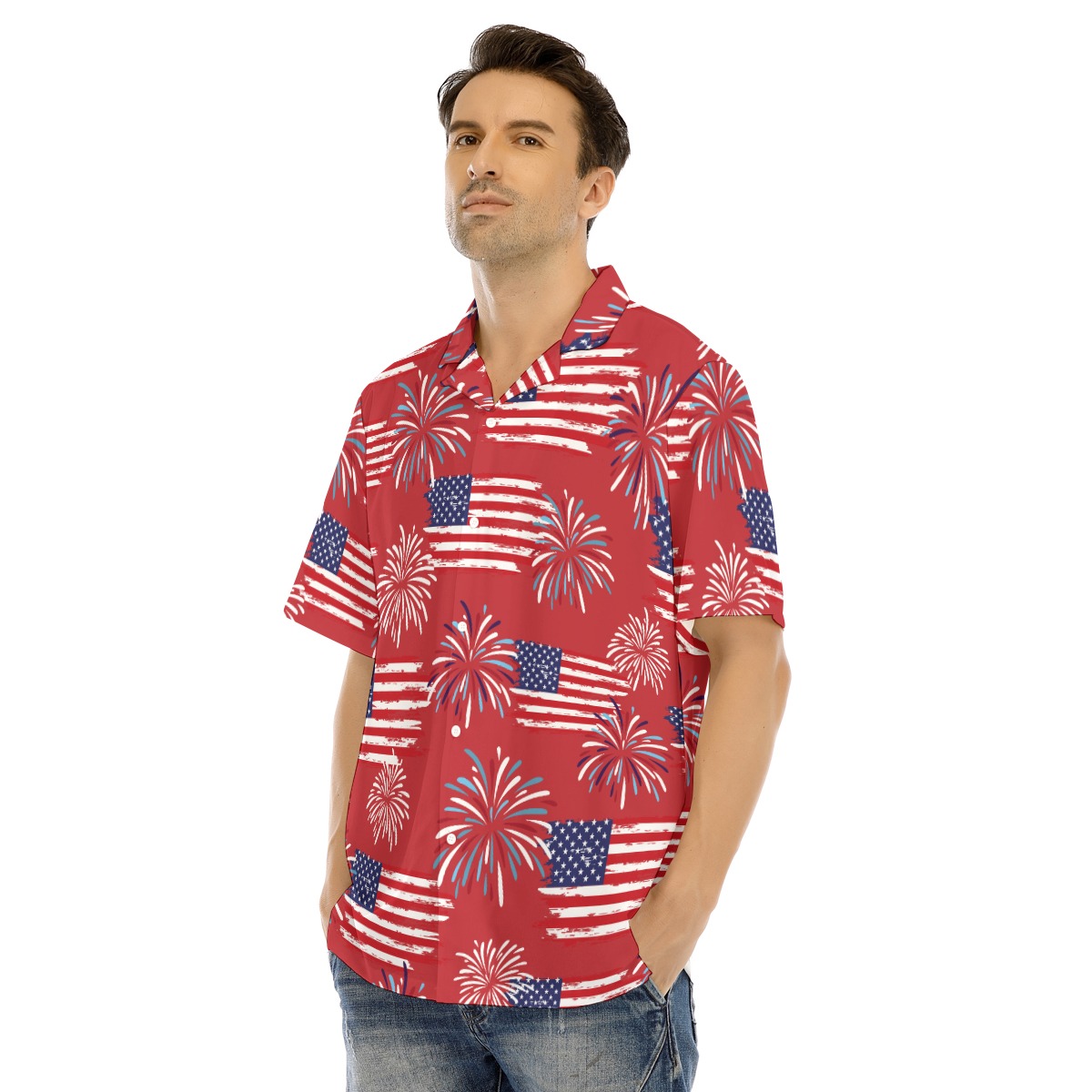 4th Of July Patriotic Hawaiian Shirt