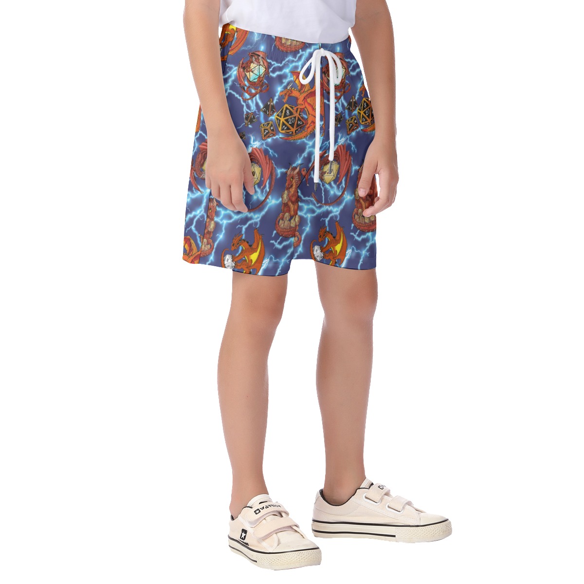 Dungeons and Dragons Hawaiian Shorts For Kids