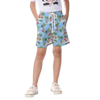 Santa Surfing Christmas Hawaiian Beach Shorts