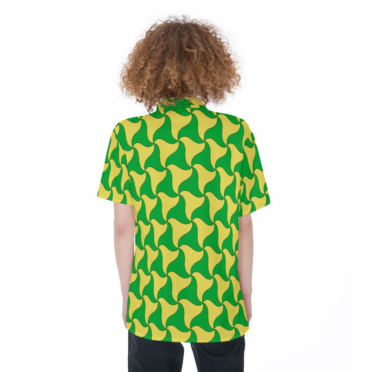 Green And Yellow Hawaiian Shirt | Funny Hawaiian Shirt For Women