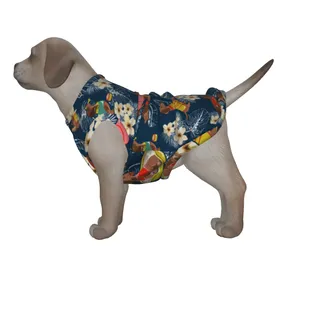 Blue Dachshund Hawaiian Shirt For Dogs