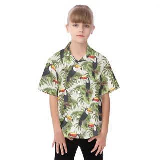 Tropical Toucan Kid's Summer Shirt