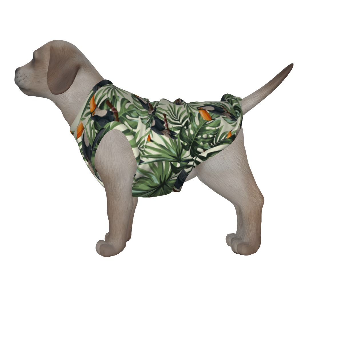 Toucan Print Dog's Hawaiian Shirt - variant image 1