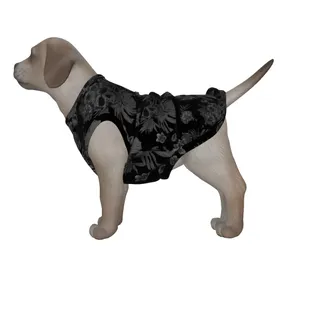 Black Skull Hawaiian Shirt For Dog